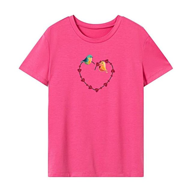 Camiseta básica para mujer, camiseta de moda con cuello redondo para mujer, para viajes por la calle, senderismo S