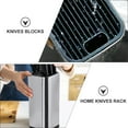 thumbnail image 3 of Miangastore Knives Block Silver 1Pcs 9.16X3.93X3.93in Stainless Steel, 3 of 9
