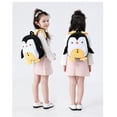 thumbnail image 5 of Mochila para niños y niñas, linda y suave mochila pequeña con dibujos de animales de peluche para niños de 1 a 6 años (pingüino), 5 of 5
