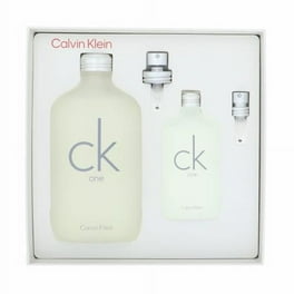 Calvin Klein CK One Unisex 4 Piece Set 6.8 OZ EDT Body Lotion 3.4 OZ Shower Gel Mini Walmart