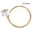 thumbnail image 1 of 7 10 1619 21 24Strings Lyre Brass Strings Set Lyre Harp Nylon String Replacement, 1 of 4