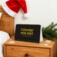 thumbnail image 5 of NWOKYZGH Small Desk Calendar 2026-2027 Standing Flip, Mini Desk Calendar 2026-2027, Thick Paper Twin-Wire Binding, Desktop Calendar for office or Home, 5 of 6