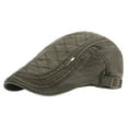 thumbnail image 2 of Men's Flat Ivy Gatsby Newsboy Hat Winter Spring Autumn Driving Cabbie Hunting Cap, 2 of 4