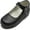 Black 2, variant on kkdom Girls Dress Shoes Mary Jane Shoes for Girl Ballet Flats Back to School Princess Wedding Shoes Size 12 Little Kid