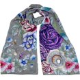 thumbnail image 1 of Anuschka Chiffon Scarf - Original Printed Artwork with Super-Soft & Lightweight 100% Polyester Fabric, 1 of 2