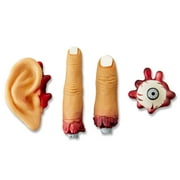 Faux Small Zombie Parts, 4 Pieces, Halloween by Way To Celebrate