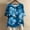 Blue#7, variant on GaThRRgYP Women Blouses Summer Short Sleeve Tops,Women's Casual Round Neck Button Printed Short Sleeve Blouse Pink L