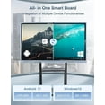 thumbnail image 2 of OH 65inch Smart Board Multi Touch Reverse Control IR Touch Wireless 5G/WiFi Connectivity for Digital Signage, School & Conferences, 2 of 8