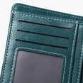 thumbnail image 6 of TAZAG Oil Leather Women's Short Wallet Zipper Coin Bag Hollow Multi-Function Card Holder, 6 of 8