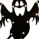 thumbnail image 2 of Lámpara colgante de Halloween Decoración de luces góticas de madera para fiesta de club (fantasma), 2 of 3