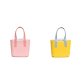 thumbnail image 1 of Bolso Mano Playa Verano para Mujer Femenino Con Monedero Forro () Rosa, 1 of 4