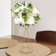 thumbnail image 1 of unbranded Florero Hueco De Hierro Dorado Para Almacenamiento Y Arreglo Floral En Hogar, 1 of 7