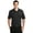 Black, variant on Port Authority Silk Touch Interlock Performance Polo-M (Brilliant Blue)