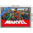 thumbnail image 3 of Marvel Publishing - The Marvel Lineup 2025 Wall Poster, 14.725" x 22.375" Framed, 3 of 5