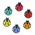 thumbnail image 2 of Parches de Mariquita Bordados de 6 Piezas, Apliques con para Chaquetas, , Ropa, 2 of 6