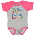 thumbnail image 3 of Inktastic My Aunt in Montana Loves Me Boys or Girls Baby Bodysuit, 3 of 5