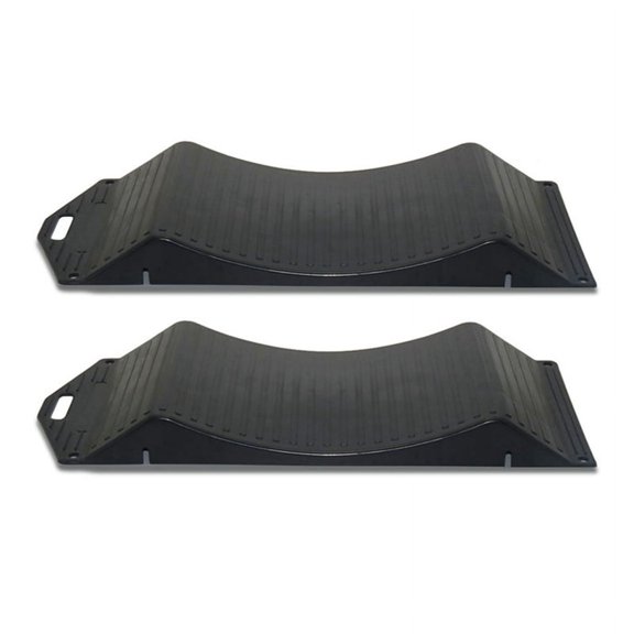 2Pc Car Tire Protector Ramp Trailer Part Wheel Protection Device,B