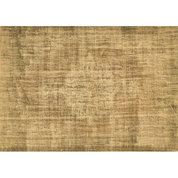 Ahgly Company Indoor Rectangle Abstract Brown Contemporary Area Rugs, 6' x 9'