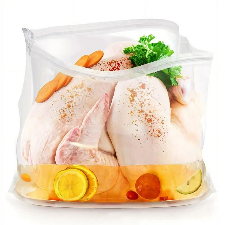 PE Food Storage Gallon Slider Bag Slider Trakcing Easy Open Grip