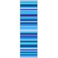 thumbnail image 2 of Crayola Collection By Well Woven Stripe Blue 2'3" x 7'3" Runner Rug, 2 of 7