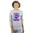 thumbnail image 3 of Airbrushed NASA Give Me Space Rocket Unisex Plus Size Long Sleeve Shirt Brisco Brands 2X, 3 of 5
