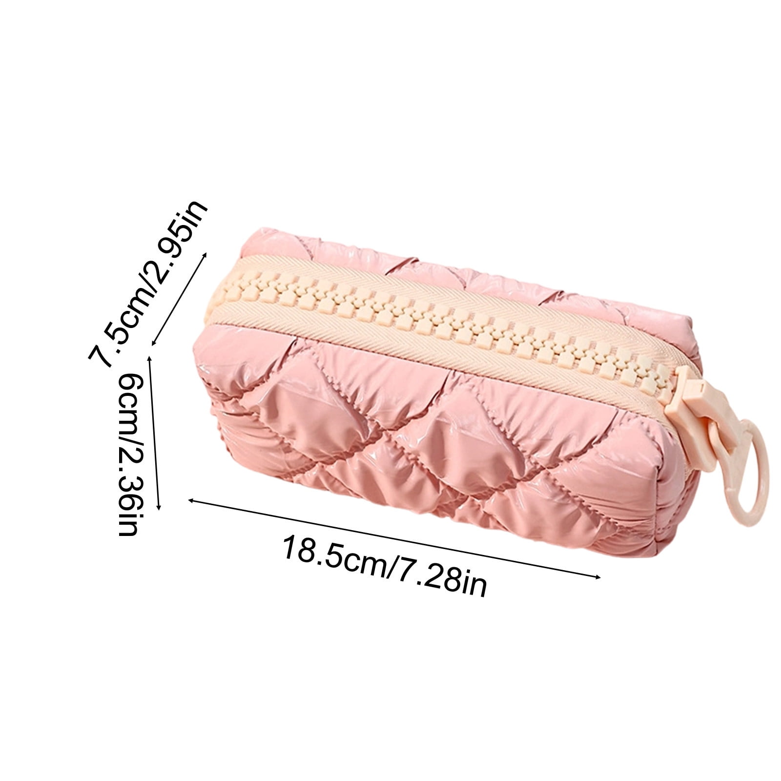 Fufafayo Pencil Case Large Capacity, Teen Stationery Storage Bag, Soft Zipper Cosmetic Organizer for Study Office Travel