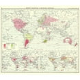 thumbnail image 3 of Bartholomew 13x12 Black Modern Framed Museum Art Print Titled - Global Meat Exporting Importing - Bartholomew 1907, 3 of 5
