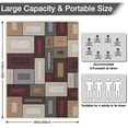 thumbnail image 5 of Picnic Blanket Waterproof 80"x60" Large Outdoor Foldable Abstract Geometric Thicker Machine Washable Beach Blanket Waterproof Picnic Mat Portable for Picnics, Camping, 5 of 6