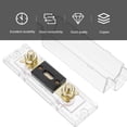 thumbnail image 4 of MasteelfCA Clear Shell ANL Fuse Holder with 300A Fuses for Car Audio and Video System, 4 of 8