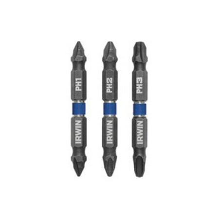 

Irwin IWAF32DEPHMIX3 Bit Impact Double End Ph 3Pk 2-1/2In 3 Pack