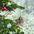 thumbnail image 5 of Rustic Christmas Tree Ornaments, Farm Hanging Decorations, Christmas Stocking and Tree Ornaments for Christmas Party, 2-Pack Cloth Holiday Decor Set, 5 of 9