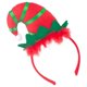 thumbnail image 5 of Cute Christmas Headband Lightweight Holiday Hair Accessory Festive Party Hat Band for Adults Comfortable Xmas Headwear with Charming Elf Design for, 5 of 5