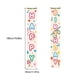 thumbnail image 3 of Inteprter 1 par Feliz Navidad feliz cumpleaños puerta porche pareado decoración colgante bandera fiesta ornamento decorativo hogar empresa Kits de decoración para fiestas Blanco Inteprter HA069200-02, 3 of 6