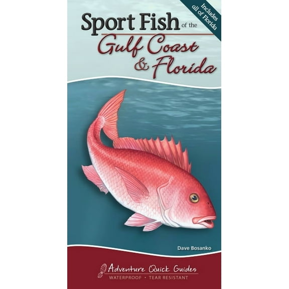 Adventure Quick Guides Sport Fish of the Gulf Coast & Florida: Your Way to Easily Identify Sport Fish, (Spiral-Bound)