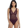 thumbnail image 2 of Reveal Womens The Chloe Lace Bodysuit Style-REES36, 2 of 4