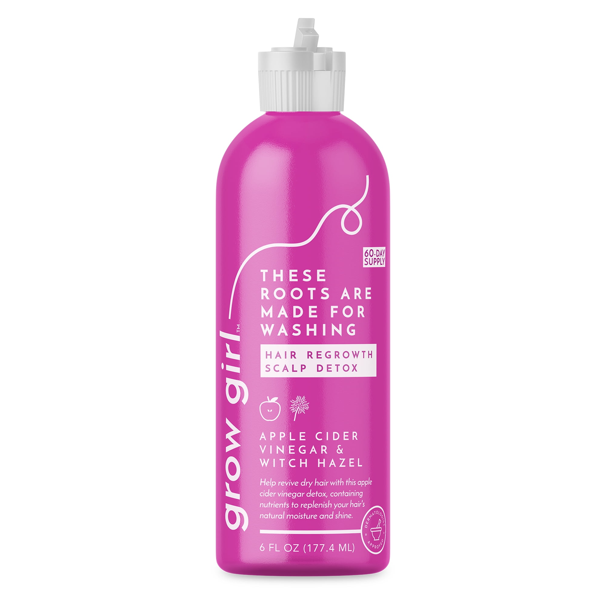 Grow Girl Hair Regrowth Scalp Detox Apple Cider Vinegar Witch