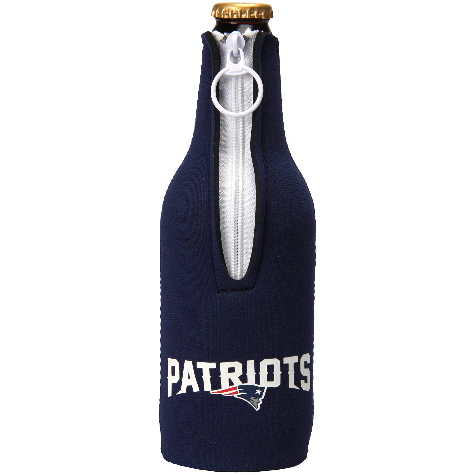 New England Patriots 2-Pack Black Tonal CAN Beverage Insulator Neoprene Holder Cooler Football 