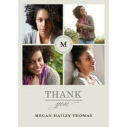 Fancy Filigree Graduation Thank You Card