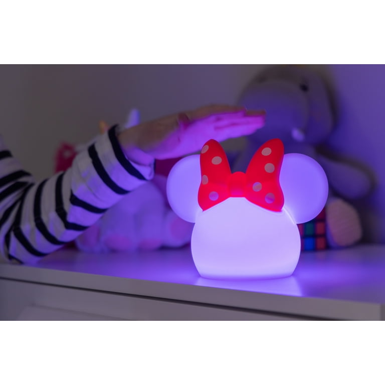 Disney Color Changing Minnie Mouse LED Tabletop Lamp Disney Color Changing Minnie Mouse LED Tabletop Lamp