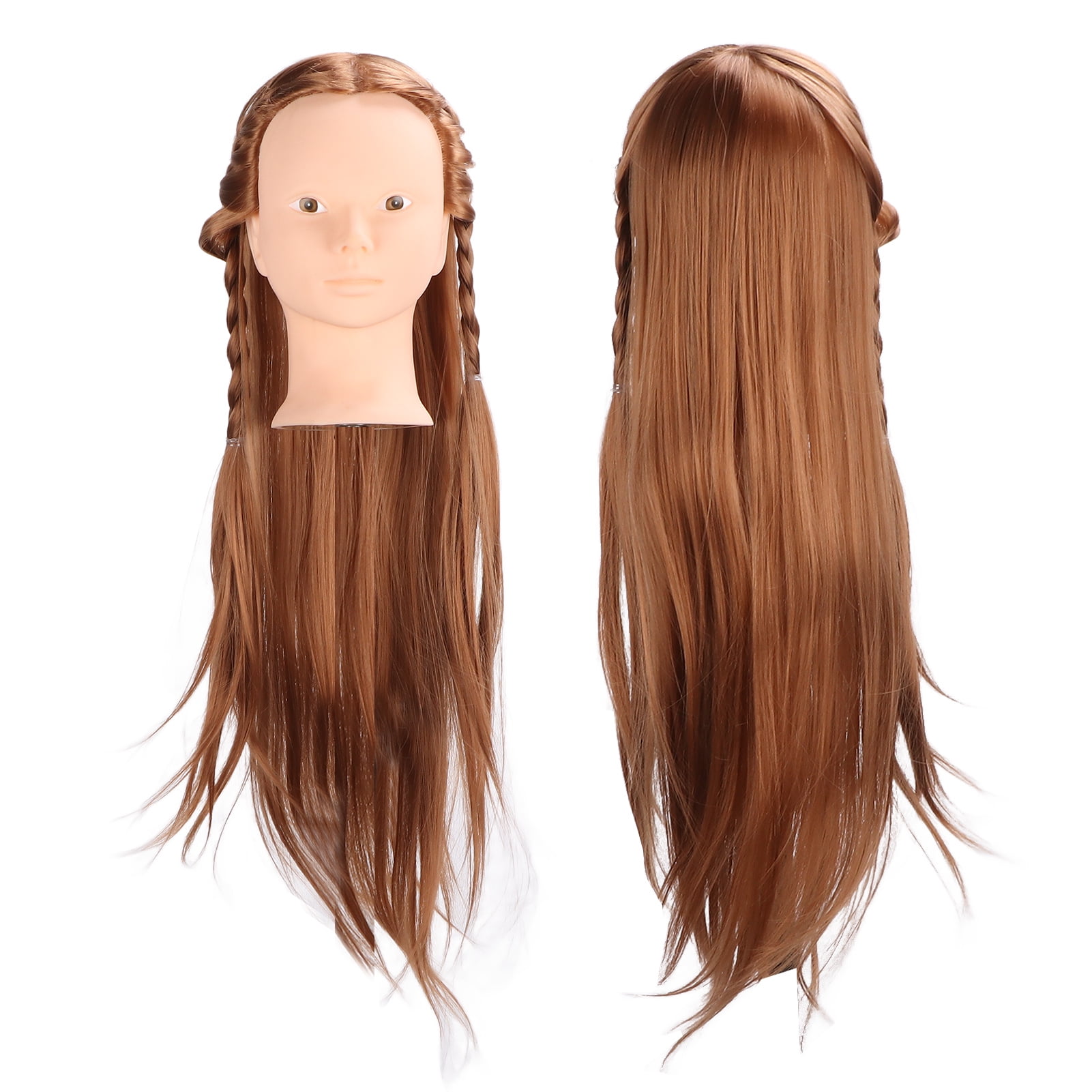 Hair Styling Mannequin, Easy Operation Hair Mannequin Head High Temperature Fiber For Cosmetology Students For Hairdresser For Hairdressing Training