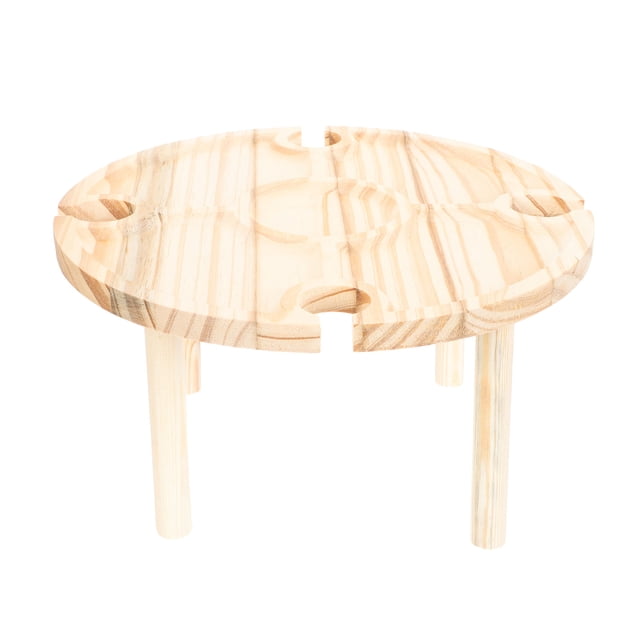ORDDIART Mobilier d'Extérieur Plage Pique-Nique Table Design Simple Bois 1 Pcs Articles pour la Maison