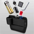 thumbnail image 7 of geerera Car seat gap filler organizer, Car Multifunctional Storage Box with Cup Holder, for Cup Glasses Phones Keys and Cards 11x7.9 inch, 7 of 7