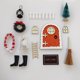 thumbnail image 1 of Accesorios decorativos para puertas de madera de hadas en miniatura en miniatura de Navidad, bienvenido a la casa de muñecas Mini entrada para hadas Puerta mágica Decoraciones de Navidad Decoración de kaili Sencillez, 1 of 4