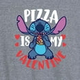thumbnail image 3 of Lilo & Stitch - Pizza Is My Valentine - Women's Racerback Tank Top, 3 of 5