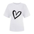thumbnail image 4 of Goodeals Clearance Sales,Womens T Shirts Cute Graphic Shirt Long Sleeve Tees Funny Inspirational Teacher T-Shirt Tops Casual Crewneck Girl Friend Gift Tees(White,S), 4 of 6