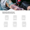 thumbnail image 4 of Pigment Cups, Transparent Improve Efficiency  Ink Cups 200pcs Hygiene Stable Standing  For  Shop, 4 of 8