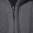 thumbnail image 3 of LOVZFMLL Men's Sweaters, Classic Solid Color Turtleneck Ribbed Pullover, Casual Fashion Basic Half-Zip Layering Shirt, Warm Winter Tops, Fall Clothes, 3 of 8