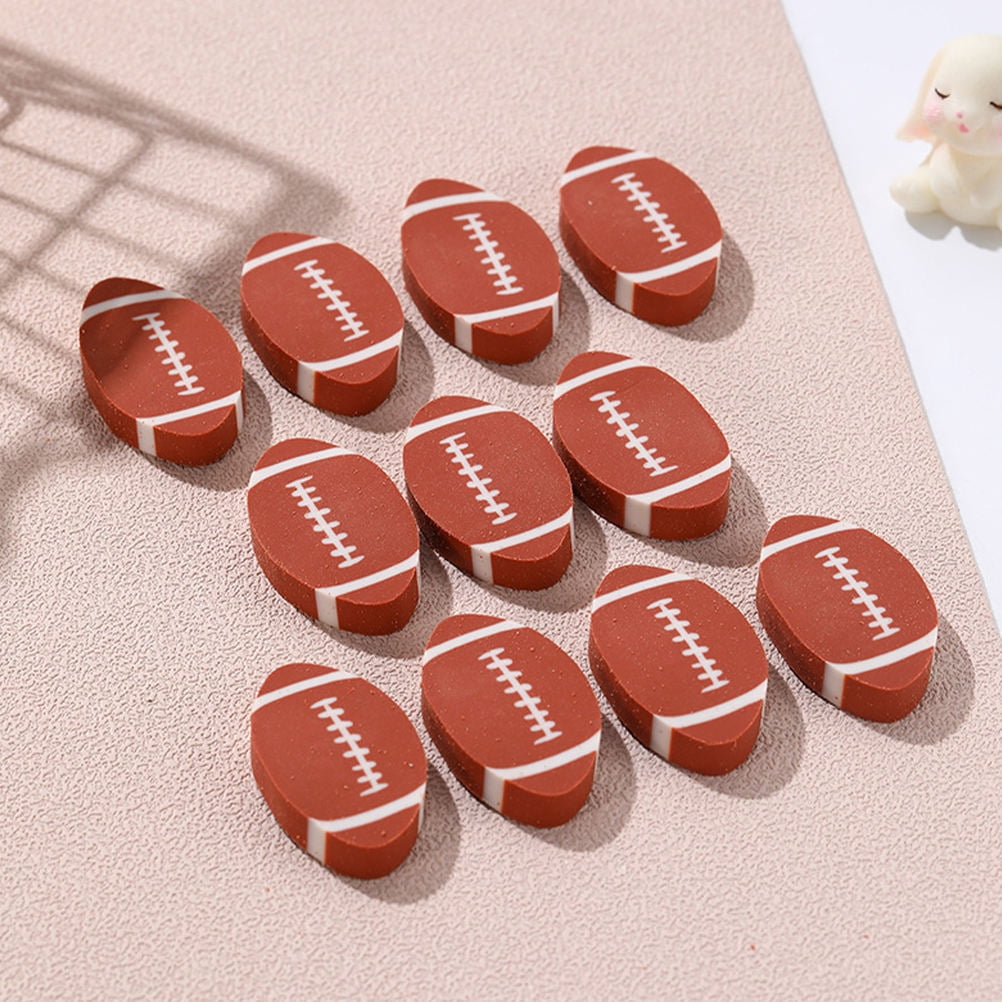 Worgeous 200 pcs  Creative Erasers Multi-function Erasers Delicate Pencil Erasers Writing Accessory