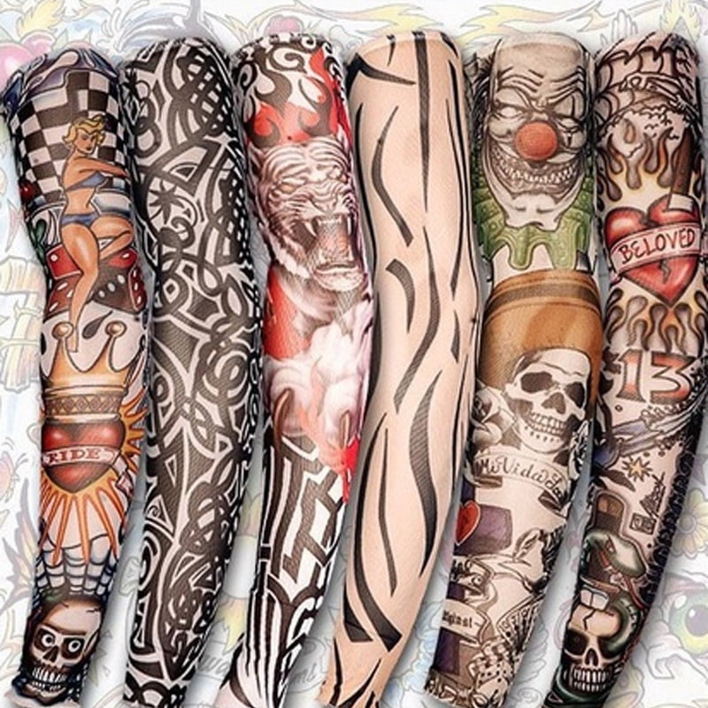 Baseball Protective Gear New Toronto Blue Jays Tribal Tattoo Arm Sleeve Sun Block Nylon Baseball Digital Sporting Goods