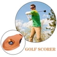 thumbnail image 4 of CIMAXIC Party Golf Scorekeeper With Rotating Plate Club Accessory Durable And Multifunctional For Golf Party Favors And Golfing Scoring Golf Present For Men,2.17"X1.38"X0.2", 4 of 4
